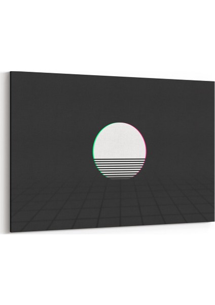 Retrowave Soyut Tablosu