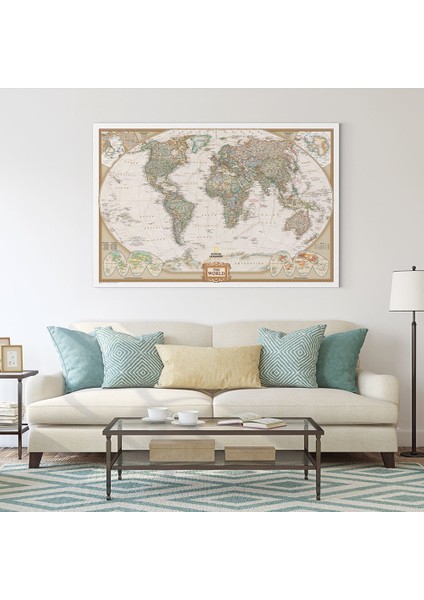 National Dünya Haritası Tablosu fiyatları