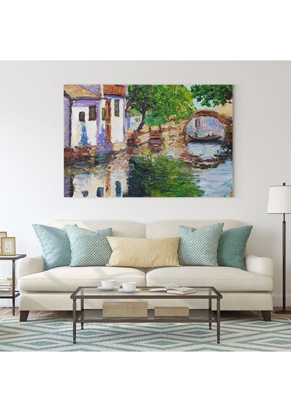 Nehir Kenarındaki Evler Tablosu fiyatları