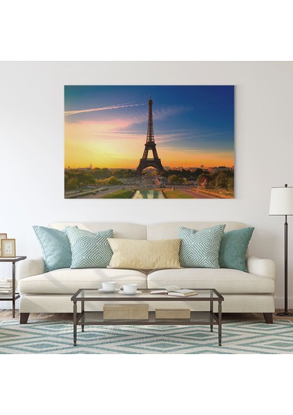 Sarı Lacivert Gökyüzü ve Eyfel Tablosu fiyatları
