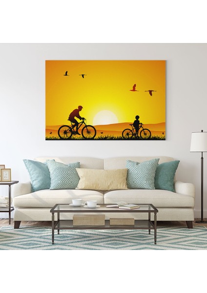 Bisikletli Baba Oğul Tablosu fiyatları