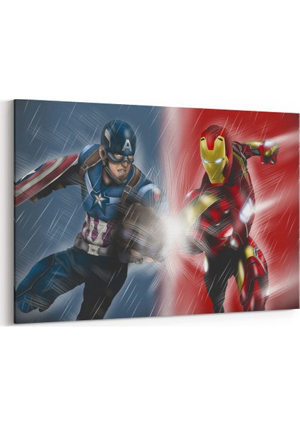 Kaptan Amerika - Demir Adam Tablosu