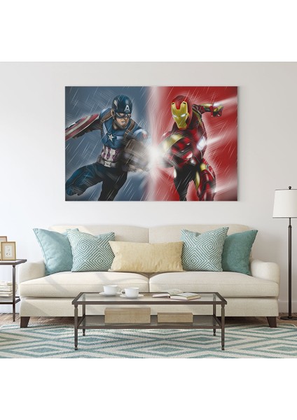 Kaptan Amerika - Demir Adam Tablosu fiyatları