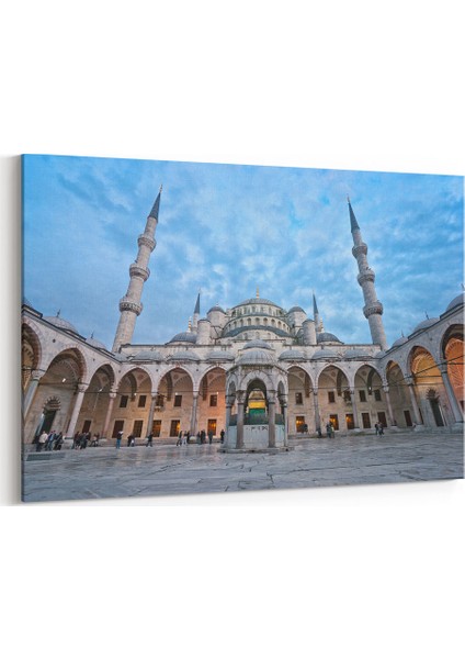 Sultan Ahmet Camii Avlusu Tablosu