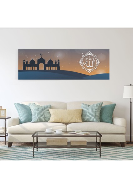 Cami ve Allah Lafzı Panoramik Tablosu fiyatları