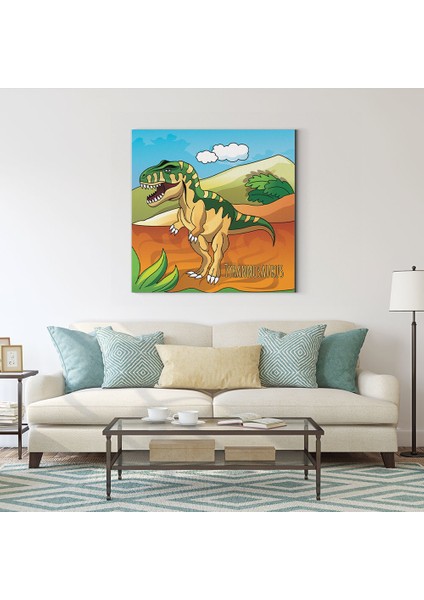 Dinazor - Tyrannosaurus Tablosu fiyatları