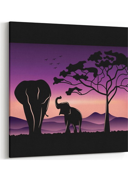 Fil ve yavrusu Tablosu