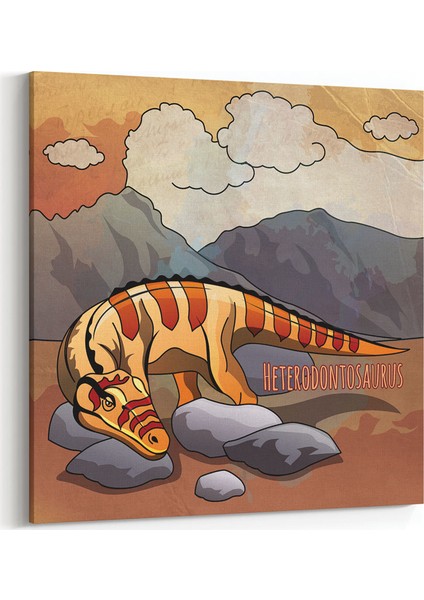 Dinazor - Heterodontosaurus Tablosu