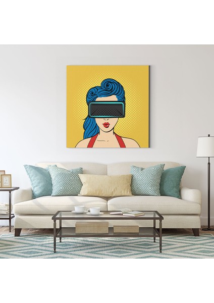 PopArt VR İzleten Kadın Tablosu