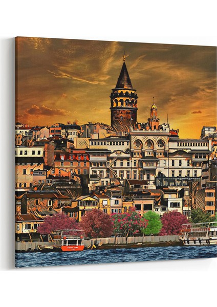 İstanbul Galata Kulesi Tablosu