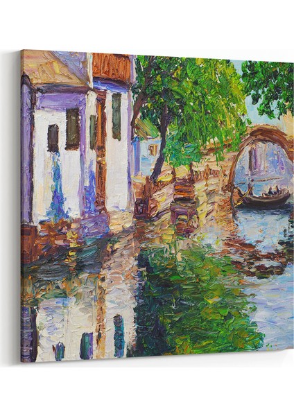 Nehir Kenarındaki Ev Tablosu