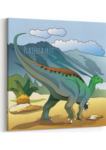 Dinazor - Plateosaurus Tablosu
