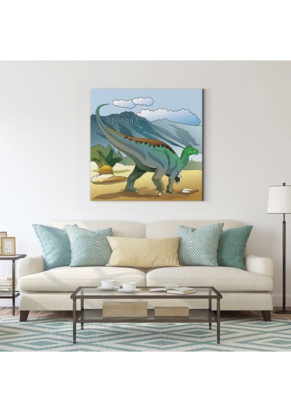 Dinazor - Plateosaurus Tablosu fiyatları