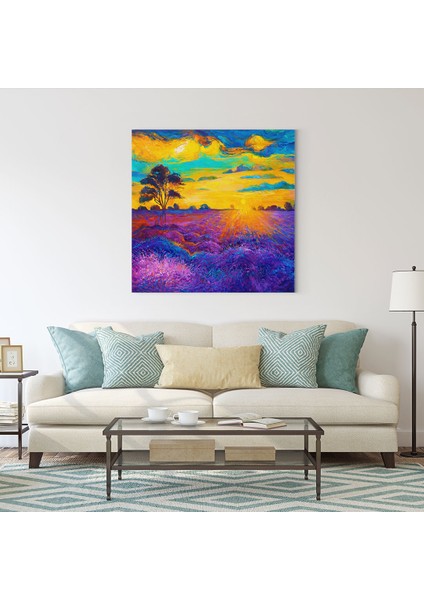 Yağlı Boya Görünümlü Manzara Tablosu fiyatları