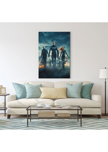 Kaptan Amerika Film Afişi Tablosu fiyatları