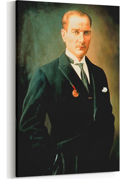 Atatürk Portresi Kanvas Tablo Tablosu