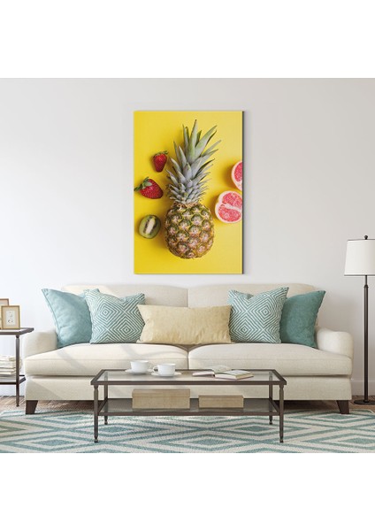 Ananas Çilek Kivi ve Greyfurt Tablosu