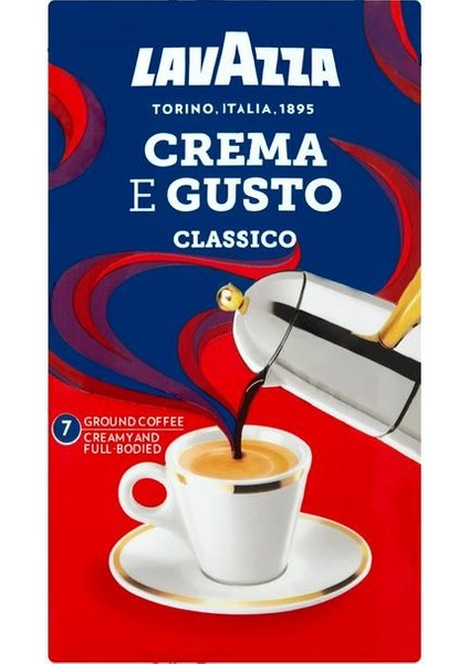 Crema E Gusto Classıco Öğütülmüş Kahve 250 gr