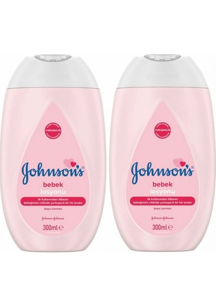 Johnsons Baby Losyon 300 ml x 2 Adet