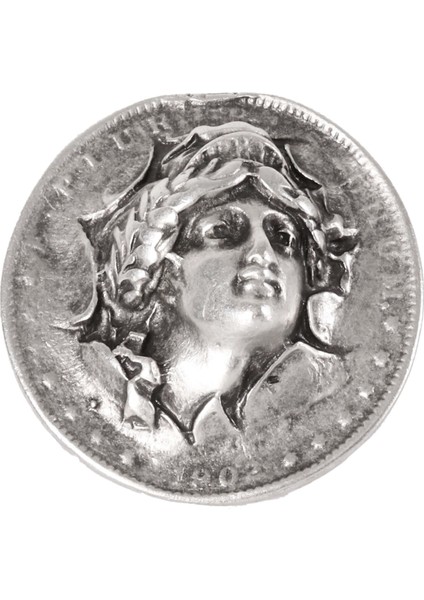 Kadın Antik Gümüş Kaplama Ayarlanabilir Afrodit Madalyon Yüzük indirimleri