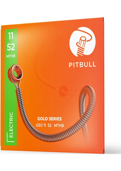 Pitbull Strings Gold Series Geg 11-52 Mthb Takım Tel Elektro Gitar Teli