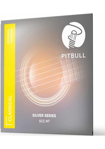 Pitbull Strings Silver Series Scg Nt Takım Tel Klasik Gitar Teli