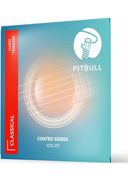 Pitbull Strings Coated Series Ccg Ht Takım Tel - Yeni Seri Klasik Gitar Teli