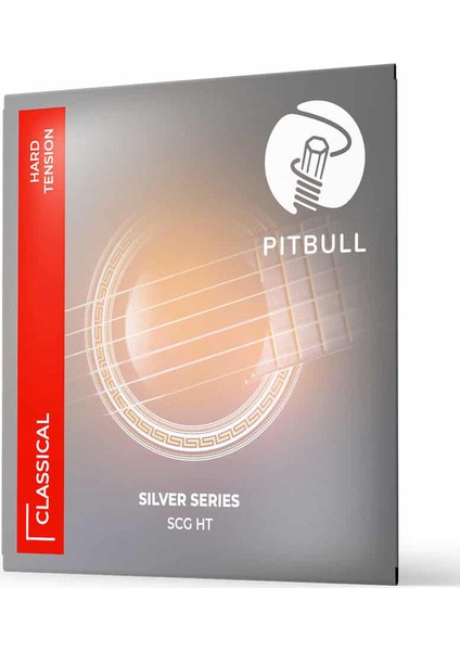 Pitbull Strings Silver Series Scg Ht Takım Tel - Yeni Seri Klasik Gitar Teli