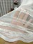 Enine Çizgili Etek Ucu Desenli Tül Perde 550 x 260 Normal Pile 1/2.5 5
