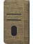 Xiaomi Redmi Note 9s Kılıf Standlı Kartvizitli Exclusive Spor Cüzdan Kahverengi 3