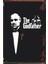 The Godfather Baba Sinema Retro Vintage Ahşap Poster 1