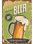 Soğul Bira Retro Vintage Ahşap Poster 1