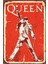 Queen Freddie Mercury Retro Vintage Ahşap Poster 1