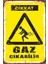 Dikkat Gaz Çıkabilir Retro Vintage Ahşap Poster 1