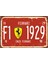 Formula 1 Tabela Tarz Retro Vintage Ahşap Poster 1