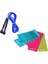 150 x 15 cm 3 'lü Pilates Bandı Lastiği Atlama İpi 4'lü Set 1