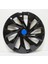 Ford 15 Inç Piano Black Jant Kapağı 4 Adet + Amblem 1