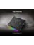 AD-RC8 SHOWY Siyah 180mm Fan 15-17 RGB Işıklı Notebook Soğutucu Stand 4