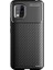 Xiaomi Mi 10 Lite Kılıf Karbon Desenli Lux Negro Silikon Siyah + Nano Ekran Koruyucu 1