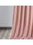 Hazır Karartma Blackout Pilesiz Fon Perde Pudra Pembe 80 x 240 cm 3
