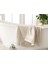 English Home Romantic Stripe Floşlu Banyo Havlusu Takımı 50 x 85CM + 70 x 150CM Açık Gri 4