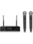 U626-EE Uhf Telsiz El+El Mikrofonu 2li 1