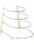 4 Katlı Metal Organizer Tava Rafı Altın KB086 1