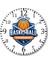 Basketball Tournament Duvar Saati Bombeli Gerçek Cam 1