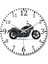 Kawasaki Vulcan S Duvar Saati Bombeli Gerçek Cam 1