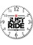 Mountain Bike Mtb Just Ride Branca Duvar Saati Bombeli Gerçek Cam 1