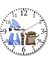 Regular Show Duvar Saati Bombeli Gerçek Cam 1