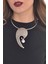 Kadın Antik Gümüş Kaplama Bohem Choker 1
