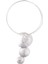 Kadın Antik Gümüş Kaplama Bohem Choker 2