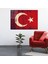 Türk Bayrağı Cam Tablo 6 50 x 70 Uv Baskı Temperli 4
